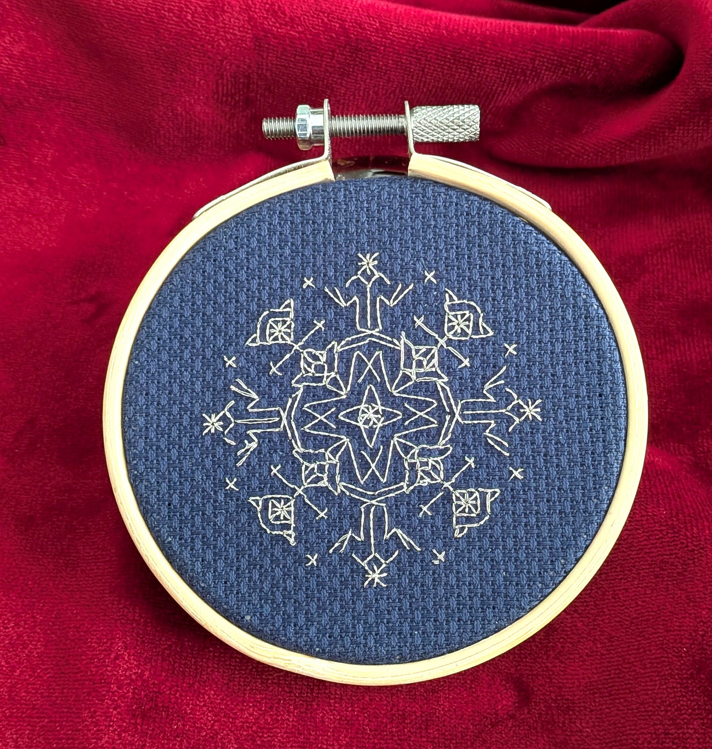 PREORDER! Sparkling Snow by Unseamly Stitches