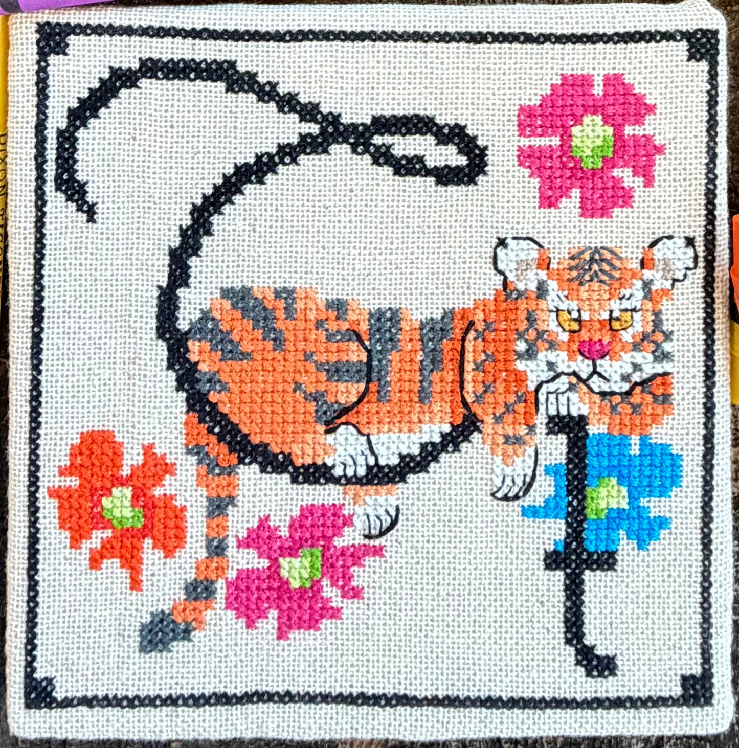 PREORDER! Animal Alphabet Series: Tommy Tiger by Luhu Stitches