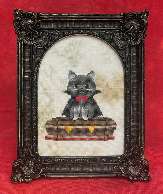 Vincent the Vampire Kitty by The Stitchin' Kitten