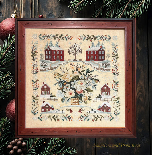 PREORDER! Winter Day Sampler by Samplers and Primitives